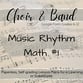 Music Rhythm Math #1 Digital File Digital Resources cover